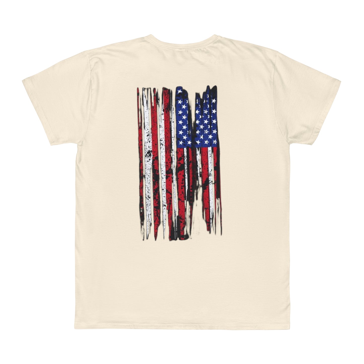 Ivyvine Unlimited USA War Salvaged Flag Unisex Iconic T-Shirt