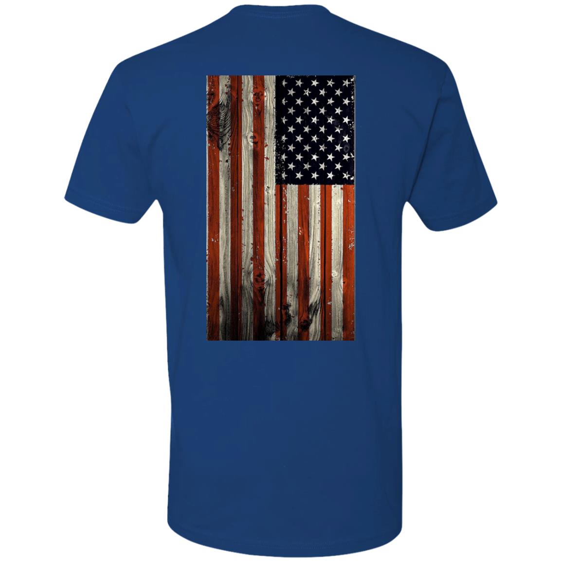 Ivyvine Unlimited USA Flag Premium Short Sleeve Tee