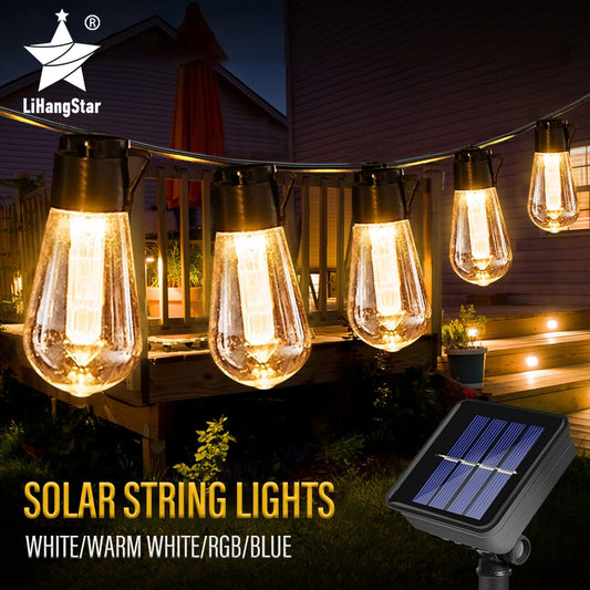 LED Solar String Lights IP65 Waterproof