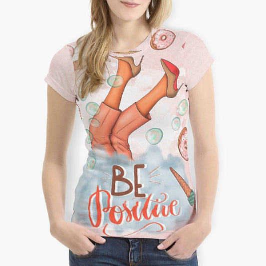 Be Positive Ladies Tee